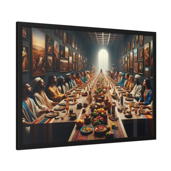 93854-81.jpg People From Diverse Cultural Backgrounds Framed Poster