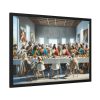 93854-85.jpg Modern Interpretation of Leonardo da Vinci's The Last Supper Framed Poster