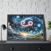 Zodiac Sign of Cancer Framed Poster