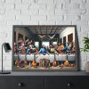 93855-111.jpg Modern Adaptation of Leonardo da Vinci's 'The Last Supper' With Legendary Musicians Framed Poster