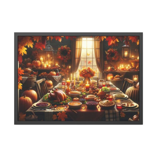93855-124.jpg Capturing the Spirit of Thanksgiving Framed Poster