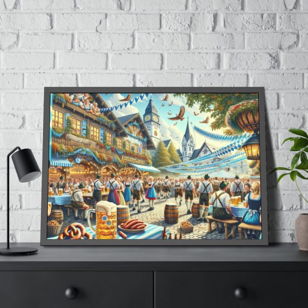 93855-151.jpg Capturing the Essence of Oktoberfest Framed Poster