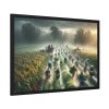 Harvest Rain in Field Framed Poster