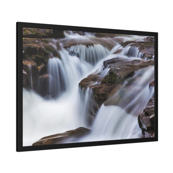 Stream of Water in Rumania Framed Poster