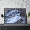 Waterfall River Close Up in France Framed Poster