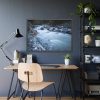 Long Exposure of Stream Framed Poster