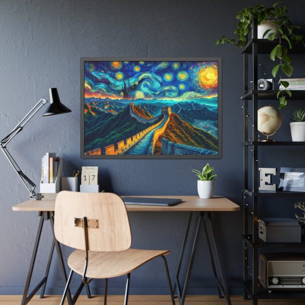 93855-2.jpg Great Wall of China Framed Poster