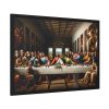 Leonardo da Vinci's The Last Supper World Leaders From Historical Periods Framed Poster