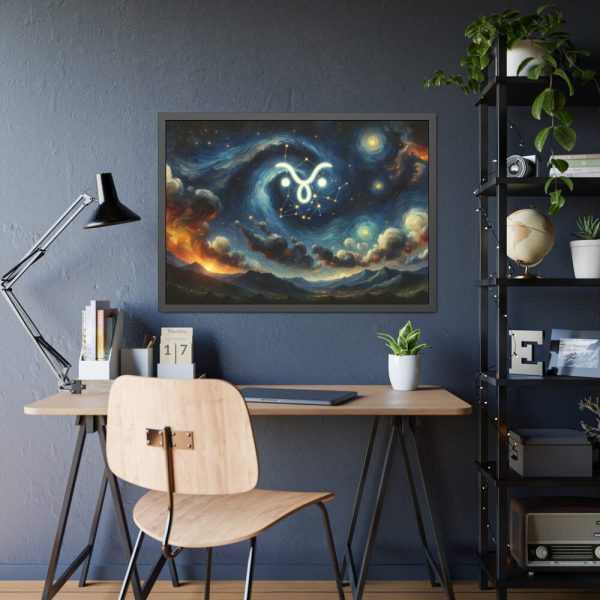 93855-22.jpg Zodiac Sign of Taurus Framed Poster