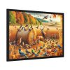 93855-241.jpg Wildlife and Harvest Season Framed Poster