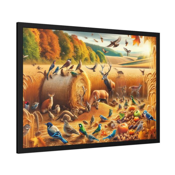 93855-241.jpg Wildlife and Harvest Season Framed Poster