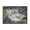93855-252.jpg Falls on Taughannock Creek Framed Poster