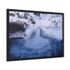 Waterfall in Winter Framed Poster