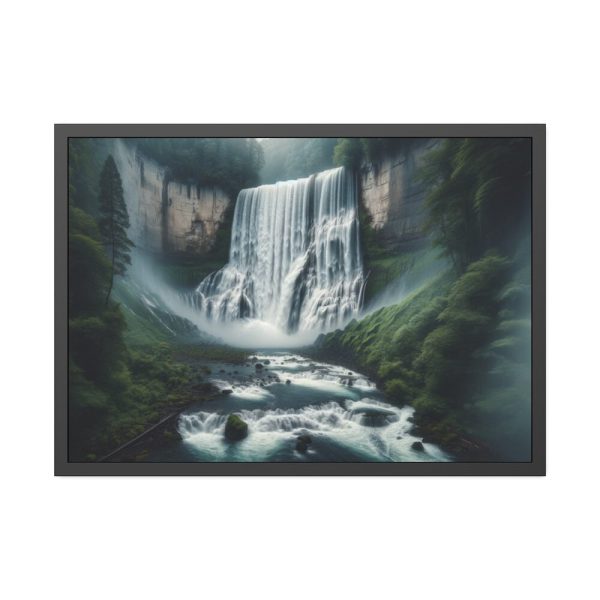 93855-280.jpg Large Waterfall II Framed Poster