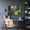 93855-286.jpg Tropical Paradise Waterfall Framed Poster