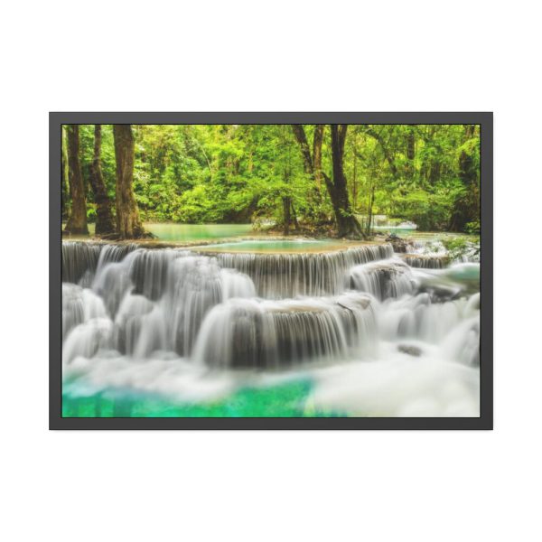 93855-292.jpg Waterfall in Nature Framed Poster