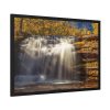 93855-301.jpg Waterfall in Autumn Framed Poster