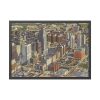 93855-324.jpg Recent Skyline View of Houston Framed Poster