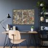 93855-326.jpg Recent Skyline View of Houston Framed Poster