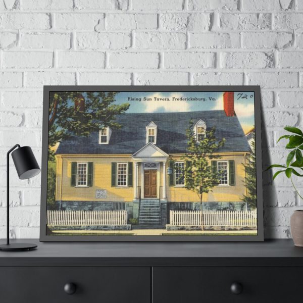 Rising Sun Tavern, Fredericksburg Framed Poster