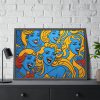 Pop Art People Laughing II Framed Poster