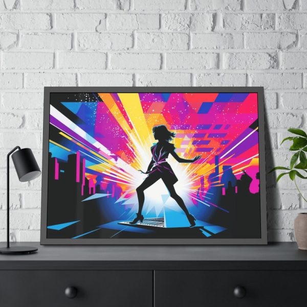 Rediscover 80s Pop Culture Framed Poster