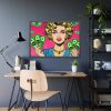 Girl With Money Framed Poster