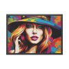 93855-428.jpg Woman Pop Art Graffiti II Framed Poster