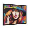 93855-429.jpg Woman Pop Art Graffiti II Framed Poster