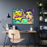 WOW Comics Abstraction Framed Poster - Image 7
