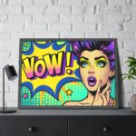 WOW Comics Abstraction Framed Poster - Image 8