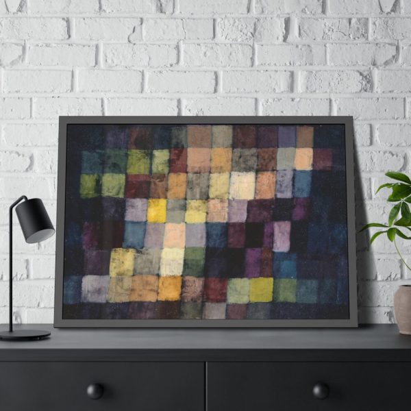 93855-463.jpg Old Sound (1925) by Paul Klee Framed Poster
