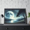 93855-47.jpg Serene Night Landscape Framed Poster
