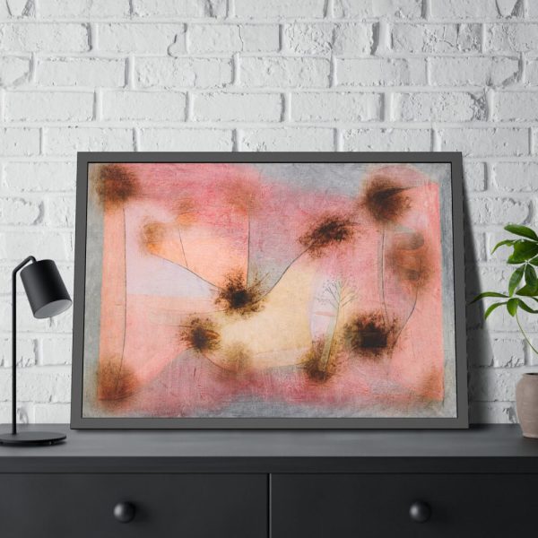 93855-471.jpg Hardy Plants (1934) by Paul Klee Framed Poster