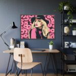 Pop Art Woman With Donuts Framed Poster - Image 7