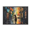 93855-496.jpg Pop Art Alley Cat Print Framed Poster
