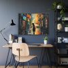 93855-498.jpg Pop Art Alley Cat Print Framed Poster