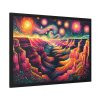 93855-5.jpg Grand Canyon Under Starry Night Framed Poster