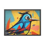 Bird Abstract Pop Art Print Framed Poster - Image 5