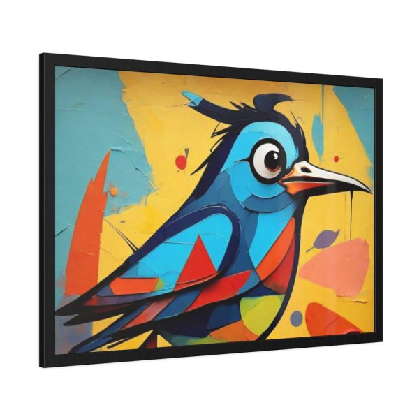 93855-505.jpg Bird Abstract Pop Art Print Framed Poster
