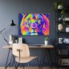 Lion's Splendor Pop Art Framed Poster