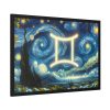 93855-61.jpg Zodiac Sign of Gemini Framed Poster