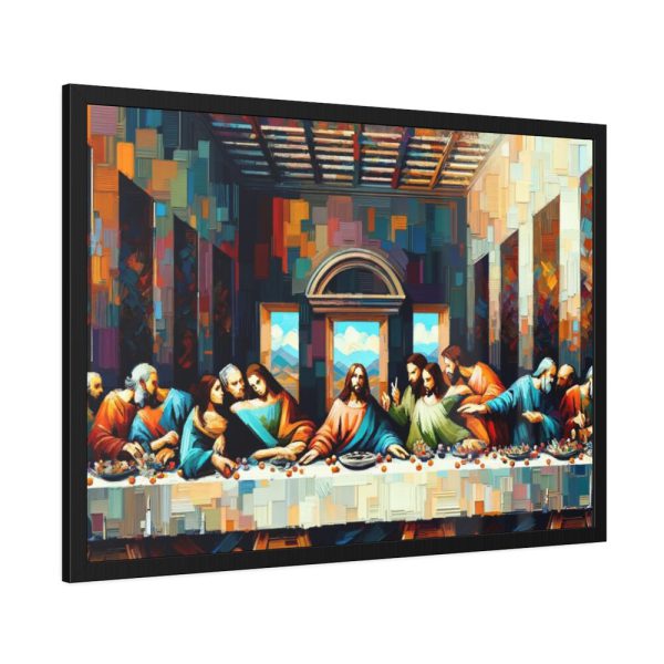 93855-73.jpg The Last Supper by Leonardo da Vinci HandCrafted Framed Poster