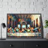 93855-75.jpg The Last Supper by Leonardo da Vinci HandCrafted Framed Poster