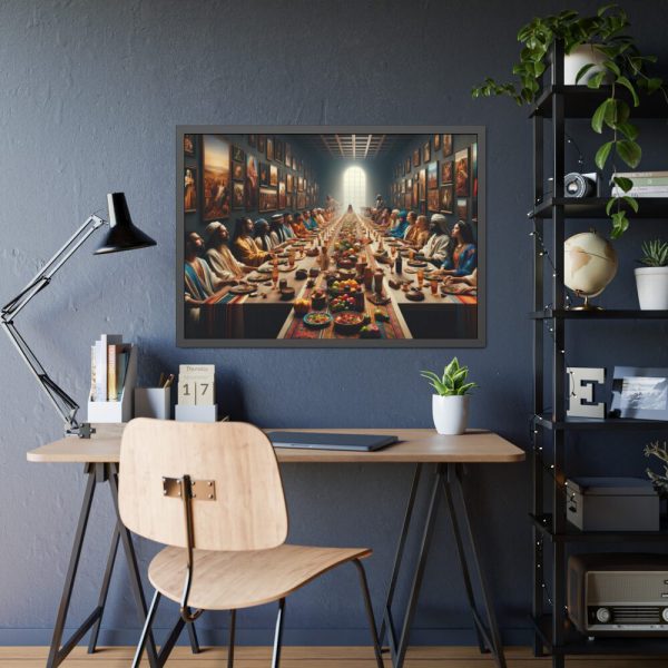 93855-82.jpg People From Diverse Cultural Backgrounds Framed Poster