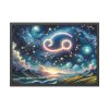 Zodiac Sign of Cancer Framed Poster