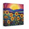 101418-1.jpg Whimsical Sunflower Field Art Standard Canvas