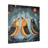 Three Cute Bird Characters I Standard Canvas