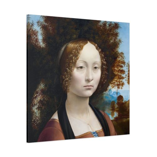 Ginevra de' Benci by Leonardo da Vinci Standard Canvas