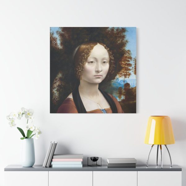 101419-107.jpg Ginevra de' Benci by Leonardo da Vinci Standard Canvas
